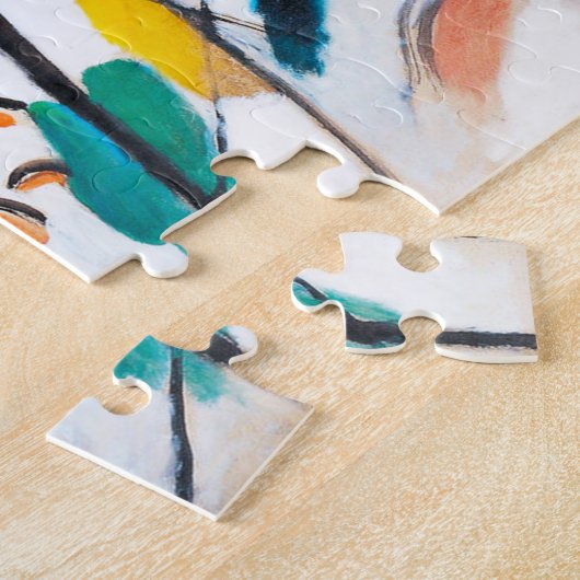 Kandinsky Improvisation 28 Puzzle Legpuzzel (Zijkant)
