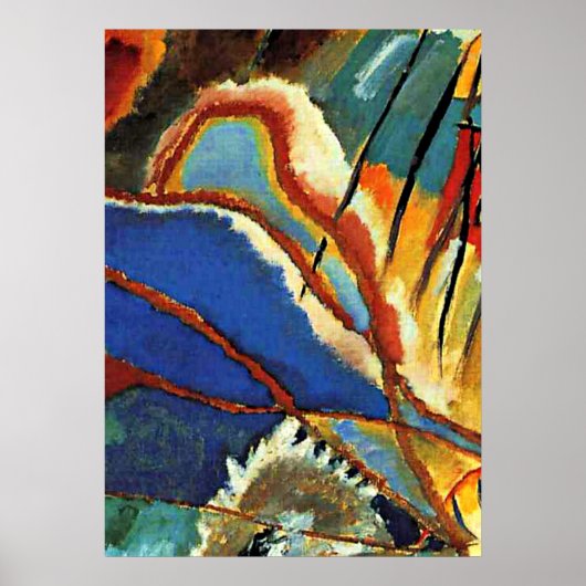 Kandinsky - Improvisation 30 - Cannons Poster (Voorkant)