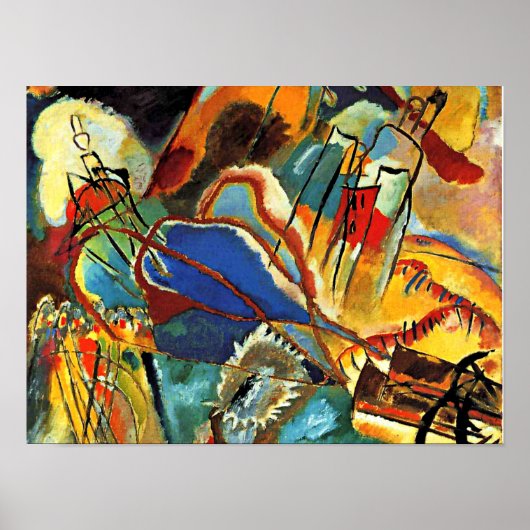 Kandinsky - Improvisation 30 - Cannons Poster (Voorkant)