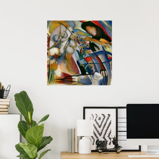 Kandinsky Improvisation 33 Orient Abstract Artwork Poster (Thuiskantoor)