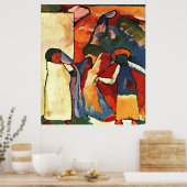 Kandinsky - Improvisation 6, (Afrikaans), Poster (Keuken)