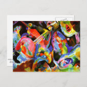 Kandinsky - Improvisation Deluge Briefkaart (Voorkant / Achterkant)