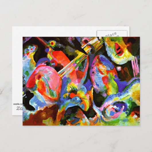 Kandinsky - Improvisation Deluge Briefkaart (Voorkant / Achterkant)