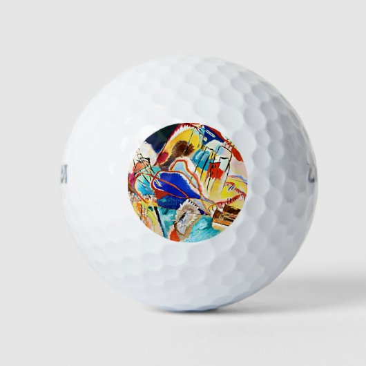 Kandinsky - Improvisation No. 30, Golfballen (Voorkant)