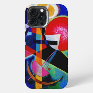 Kandinsky in Blauw Abstract Schilderij iPhone 13 Pro Max Hoesje