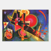 Kandinsky - In blauw, beroemd kunstwerk Inpakpapier Vel (Voorkant)