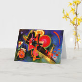 Kandinsky - In blauw, beroemd kunstwerk Kaart (Gele Bloem)