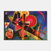 Kandinsky - in blauw deurmat (Voorkant)