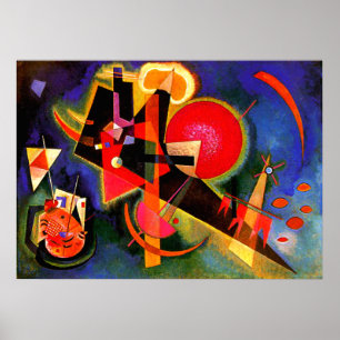 Kandinsky - in blauw poster
