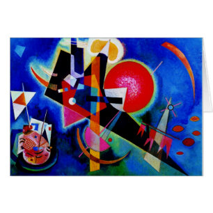 Kandinsky in Blue Abstract Painting