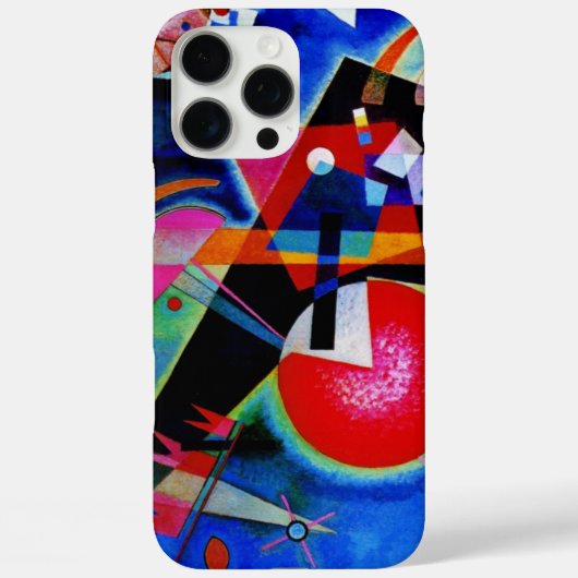 Kandinsky in Blue Abstract Painting Case-Mate iPhone Case (Achterkant)