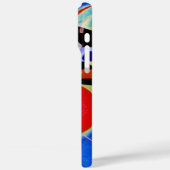 Kandinsky in Blue Abstract Painting Case-Mate iPhone Case (Achterkant / Links)