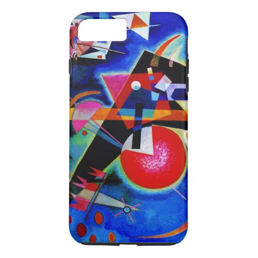 Kandinsky in Blue Abstract Painting Case-Mate iPhone Case (Achterkant)