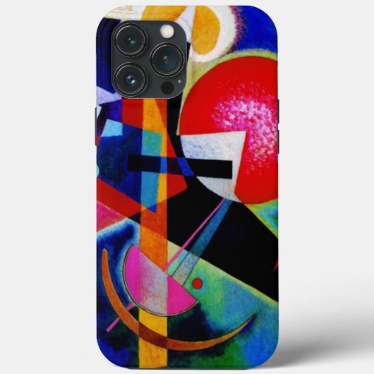 Kandinsky in Blue Abstract Painting Case-Mate iPhone Case (Achterkant)