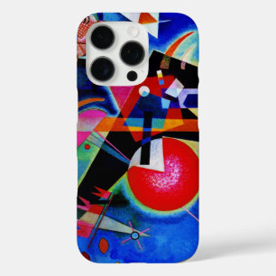Kandinsky in Blue Abstract Painting iPhone 16 Pro Hoesje