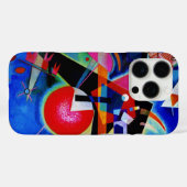 Kandinsky in Blue Abstract Painting Case-Mate iPhone Case (Achterkant (horizontaal))