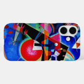 Kandinsky in Blue Abstract Painting Case-Mate iPhone Case (Achterkant (horizontaal))