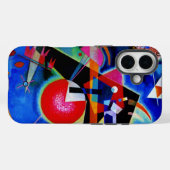 Kandinsky in Blue Abstract Painting Case-Mate iPhone Case (Achterkant (horizontaal))