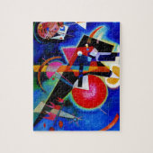 Kandinsky in Blue Abstract Painting Legpuzzel (Verticaal)