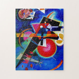 Kandinsky in Blue Abstract Painting Legpuzzel