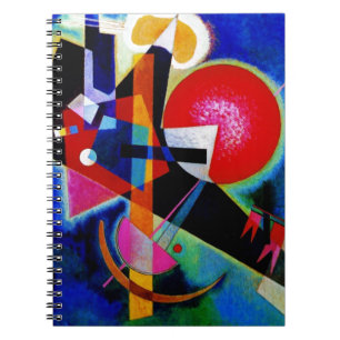 Kandinsky in Blue Abstract Painting Notitieboek