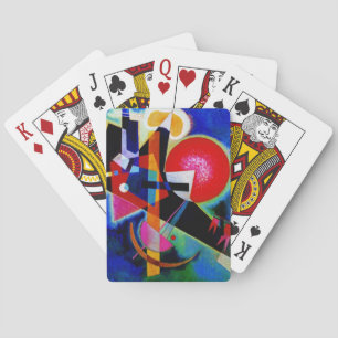 Kandinsky in Blue Abstract Painting Speelkaarten