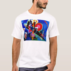 Kandinsky in Blue Abstract Painting T-shirt