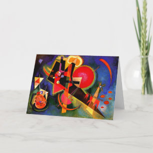 Kandinsky - In Blue, beroemd kunstwerk Kaart