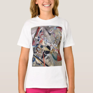 Kandinsky in grijs Abstract kunstwerk T-shirt