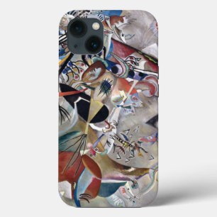 Kandinsky in het Abstracte grijze kunstwerk Case-Mate iPhone Case