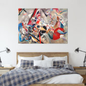 KANDINSKY - IN HET GRIJS (Dans le Gris) - 1919 - Canvas Afdruk (Insitu (Slaapkamer))
