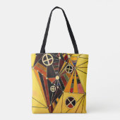 Kandinsky - In het netwerk, Tote Bag (Achterkant)