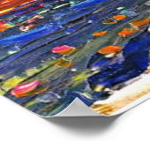 Kandinsky - In het Park St. Cloud - Autumn II Poster (Hoek)