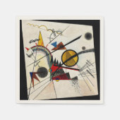 Kandinsky - In het zwart Servet (Voorkant)