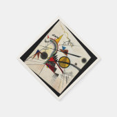 Kandinsky - In het zwart Servet (Hoek)