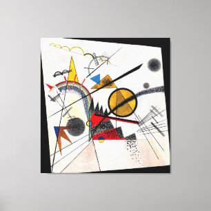 KANDINSKY - IN HET ZWARTE VIERKANT - 1923 - Bauhau Canvas Afdruk