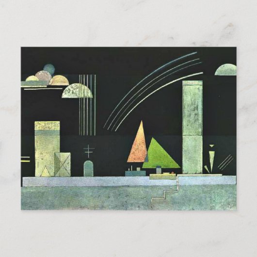 Kandinsky - In rust Briefkaart (Voorkant)