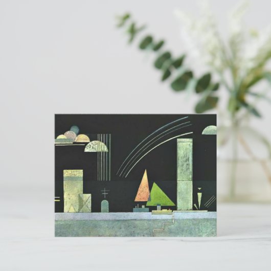 Kandinsky - In Rust Briefkaart (Staand voorkant)