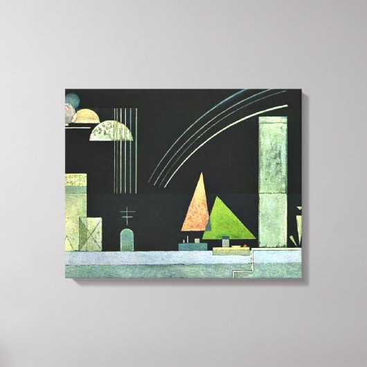 Kandinsky - In Rust Canvas Afdruk (Voorkant)