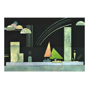 Kandinsky - In Rust Foto Afdruk