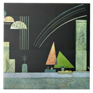 Kandinsky - In rust Tegeltje