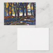 Kandinsky - In the Park of St. Cloud - Autumn II Notitiekaartje (Voorkant / Achterkant)