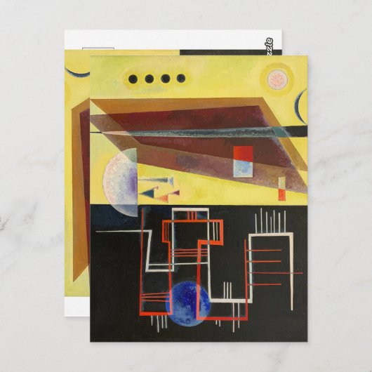 Kandinsky Inner Alliance Abstract kunstwerk Briefkaart (Voorkant / Achterkant)