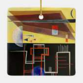 Kandinsky Inner Alliance Abstract kunstwerk Keramisch Ornament (Achterkant)