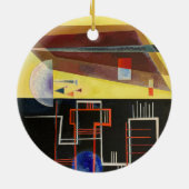 Kandinsky Inner Alliance Abstract kunstwerk Keramisch Ornament (Achterkant)