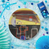 Kandinsky Inner Alliance Abstract kunstwerk Papieren Bordje (Feest)