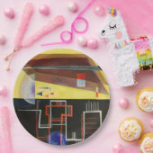 Kandinsky Inner Alliance Abstract kunstwerk Papieren Bordje (Feest)