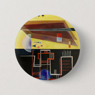 Kandinsky Inner Alliance Abstract kunstwerk Ronde Button 5,7 Cm