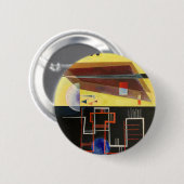 Kandinsky Inner Alliance Abstract kunstwerk Ronde Button 5,7 Cm (Voorkant /achterkant)