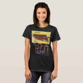 Kandinsky Inner Alliance Abstract kunstwerk T-shirt (Voorkant volledig)